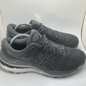 ASICS GEL KAYANO 28 MEN sz 10 BLACK WHITE RUNNING SHOE SNEAKER 1011B189